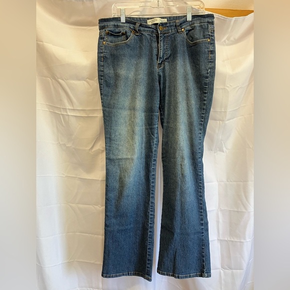 Canyon River Blues Blue Flare Wide Leg Jeans - Picture 1 of 3